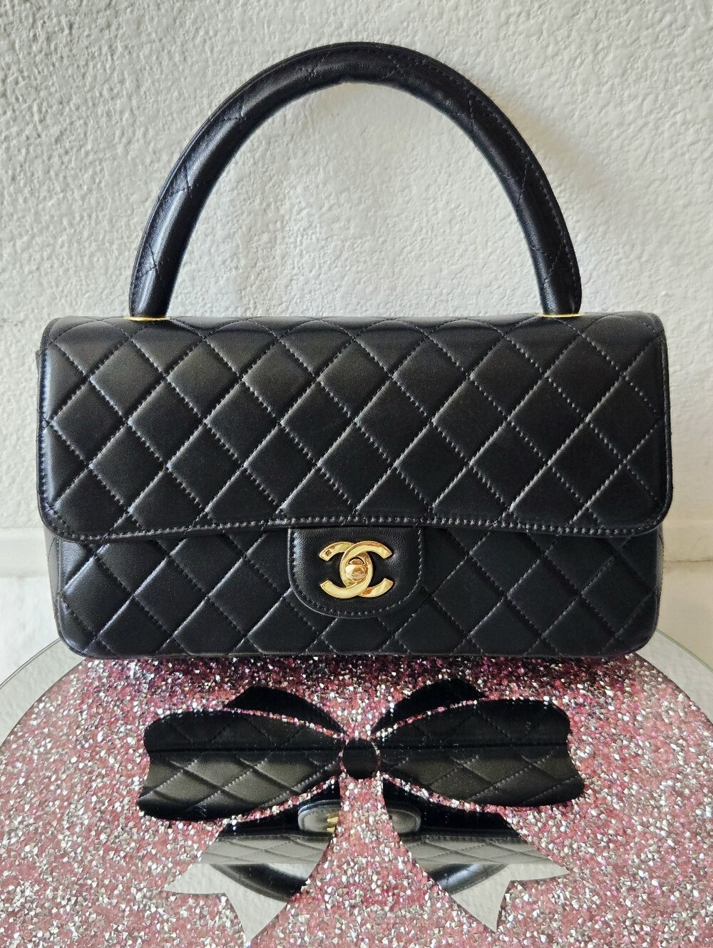 🛑SOLD‼️Chanel Vintage Kelly Top Handle Bag